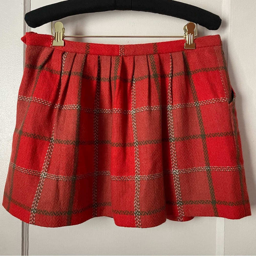 Levi’s 250 Valencia Plaid Mini Skirt
